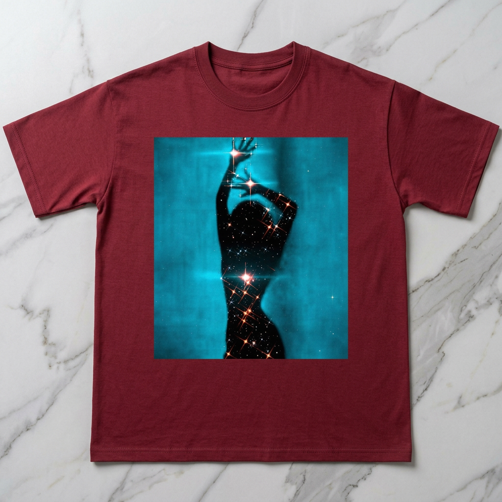 Starry Silhouette Men/Unisex Mineral Wash T-Shirt