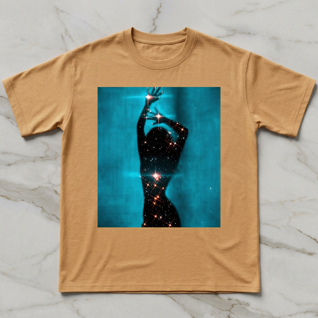 Starry Silhouette Men/Unisex Mineral Wash T-Shirt