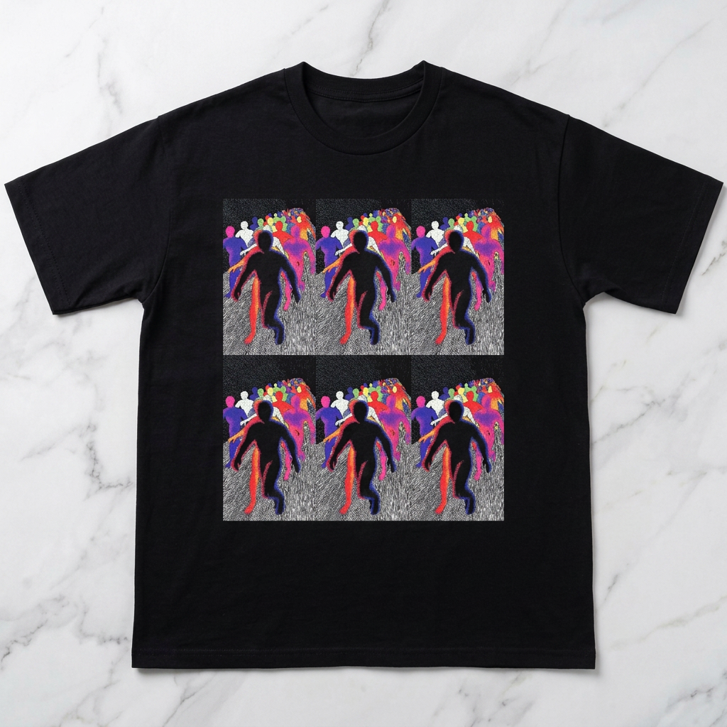Neon Runners Men/Unisex Mineral Wash T-Shirt