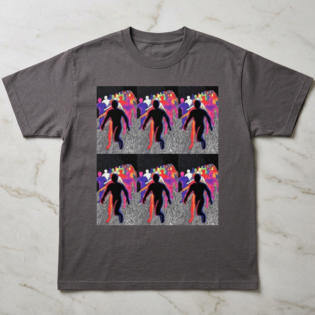 Neon Runners Men/Unisex Mineral Wash T-Shirt