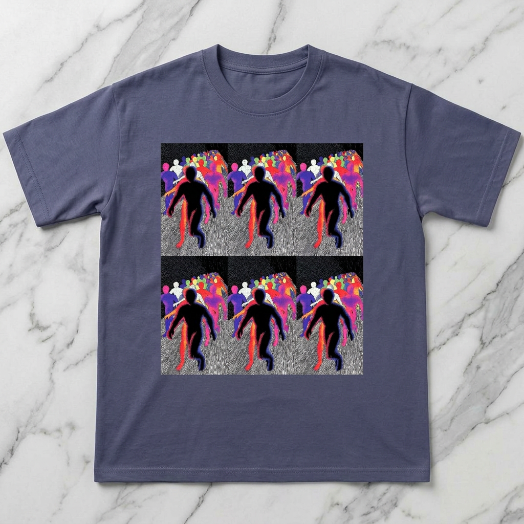 Neon Runners Men/Unisex Mineral Wash T-Shirt
