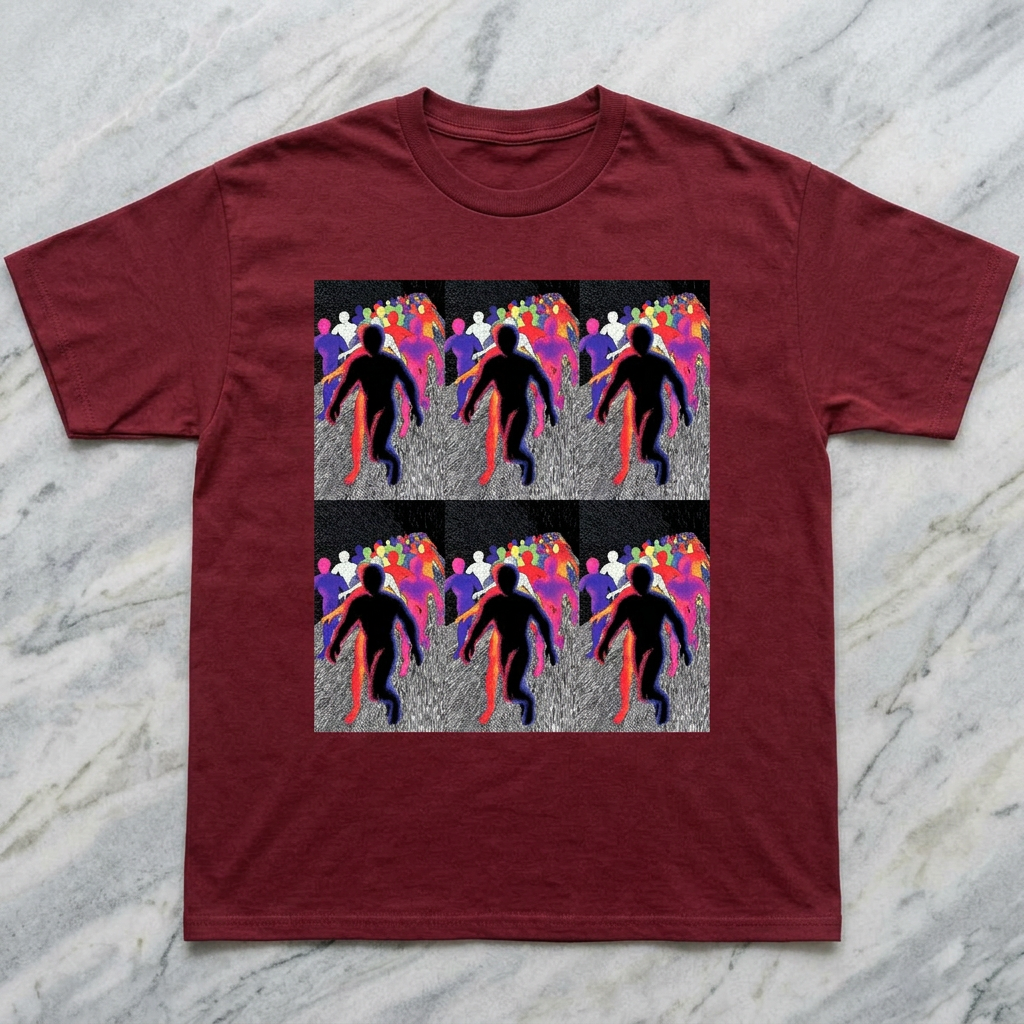 Neon Runners Men/Unisex Mineral Wash T-Shirt