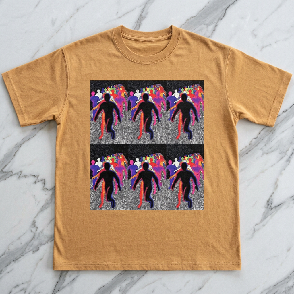 Neon Runners Men/Unisex Mineral Wash T-Shirt
