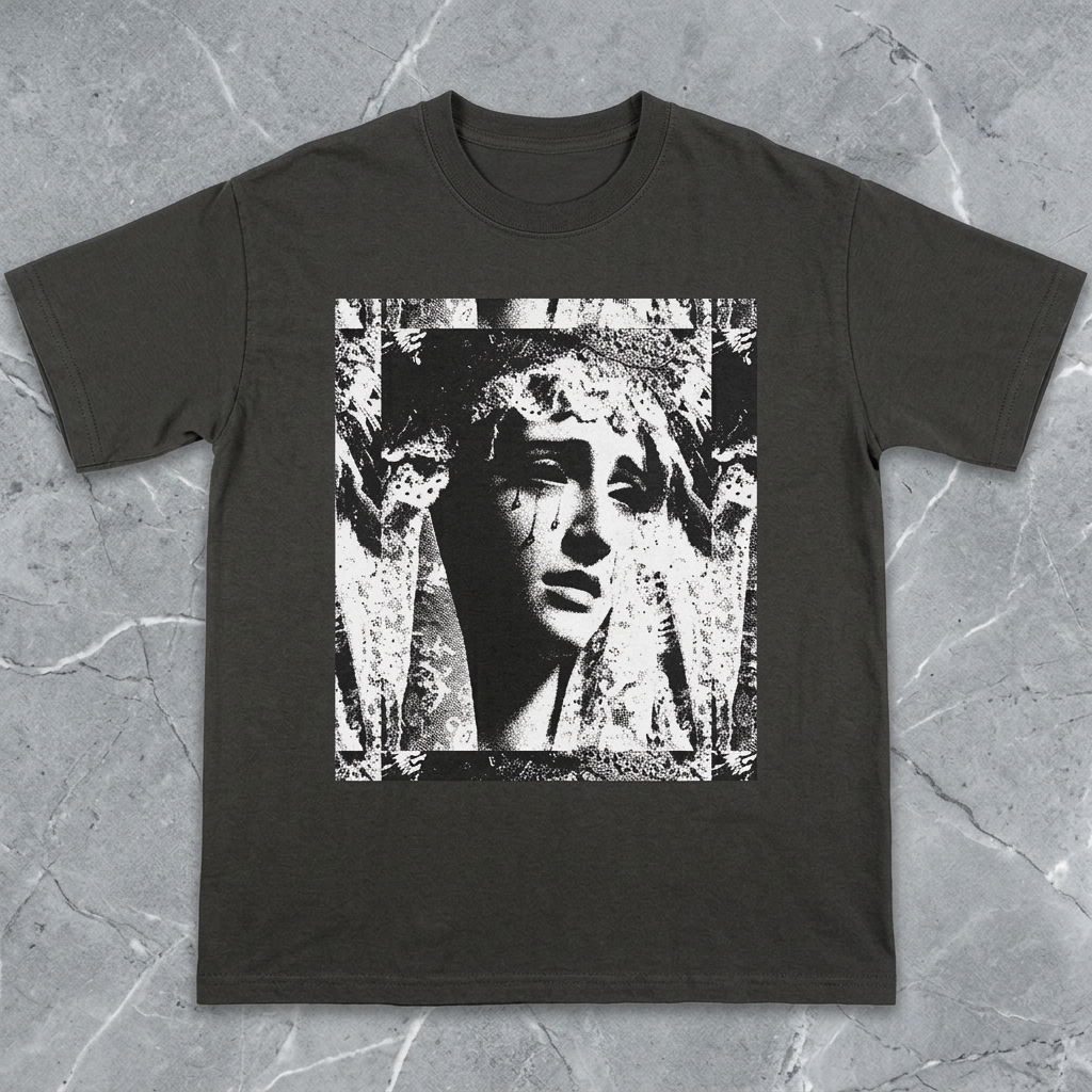 Petrified Tears Men/Unisex Mineral Wash T-Shirt