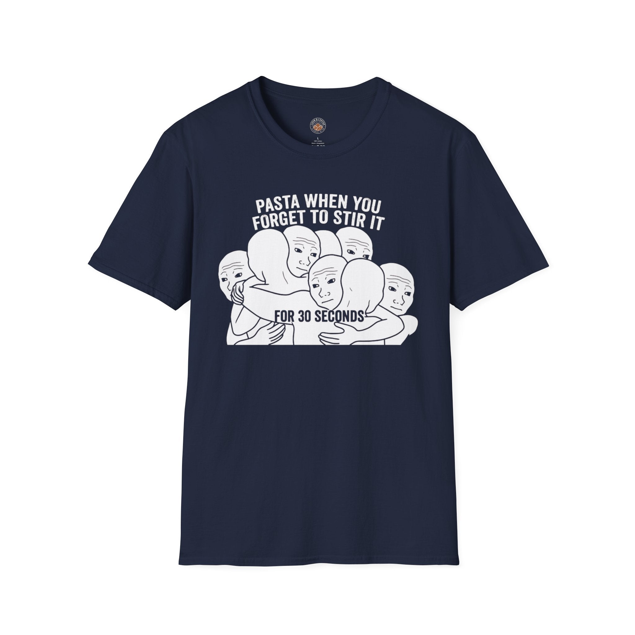 "Pasta When You Forget to Stir It" Funny Meme Men/Unisex Graphic T-Shirt