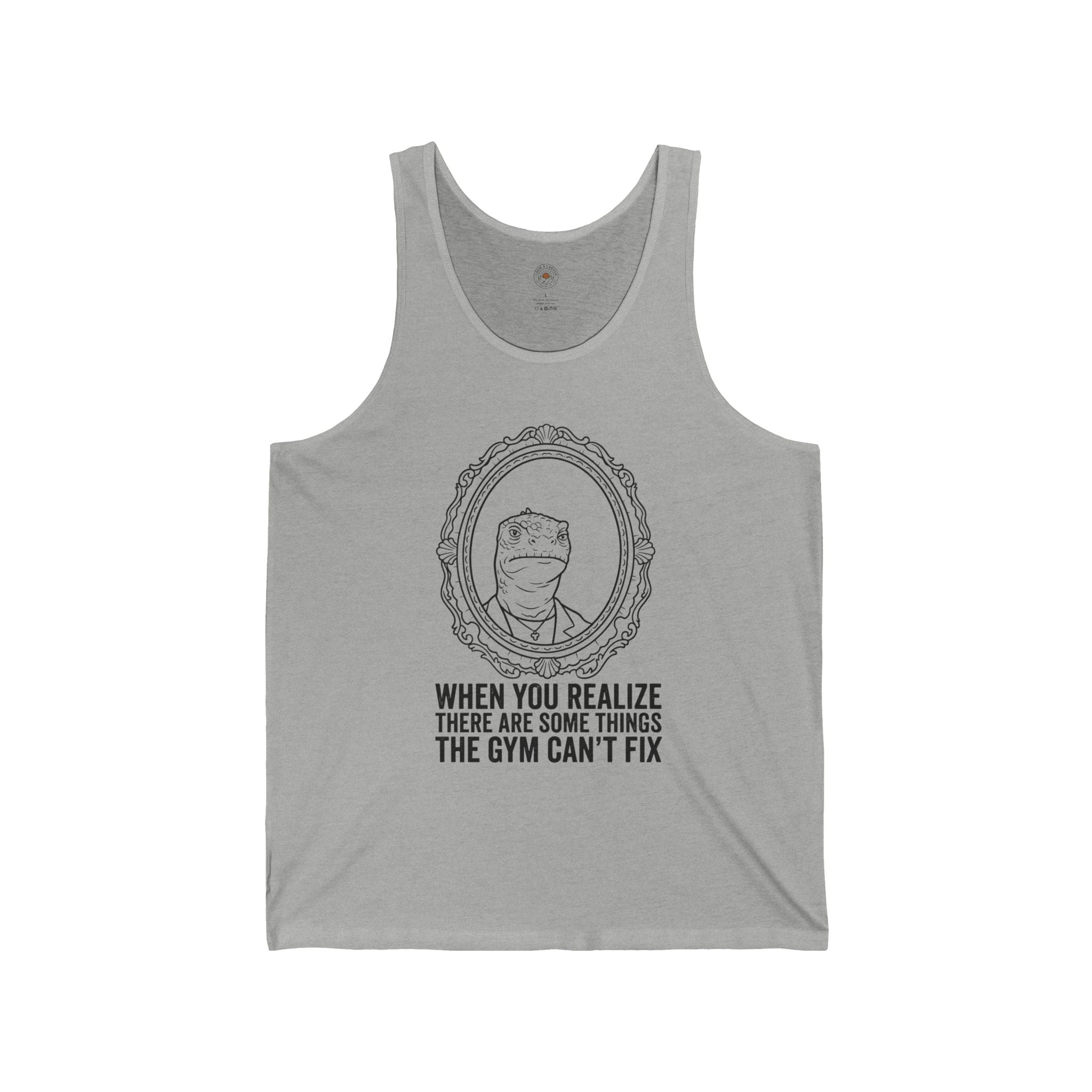 "There Are Some Things the Gym Can’t Fix” Funny Meme Men/Unisex Graphic Tank