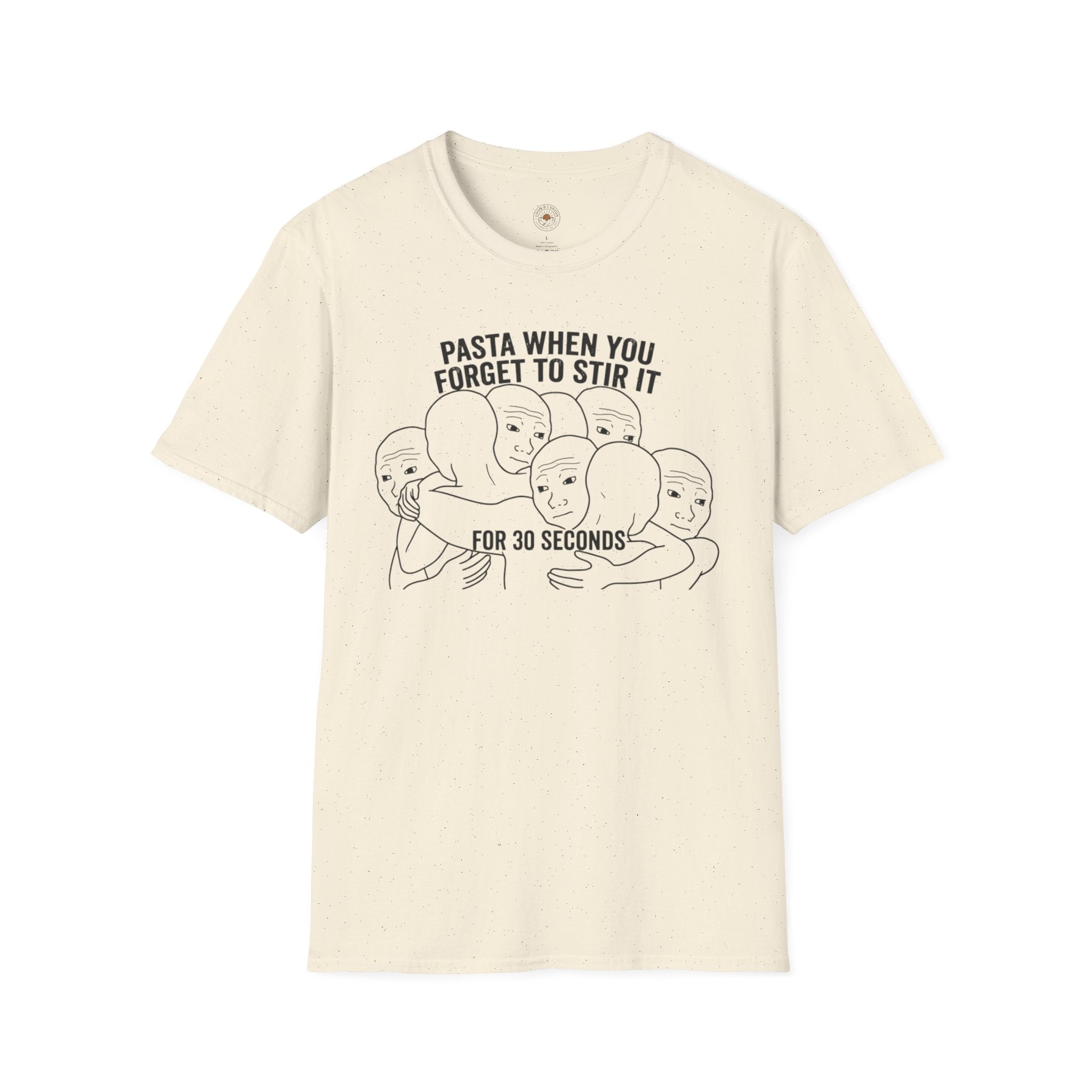 "Pasta When You Forget to Stir It" Funny Meme Men/Unisex Graphic T-Shirt