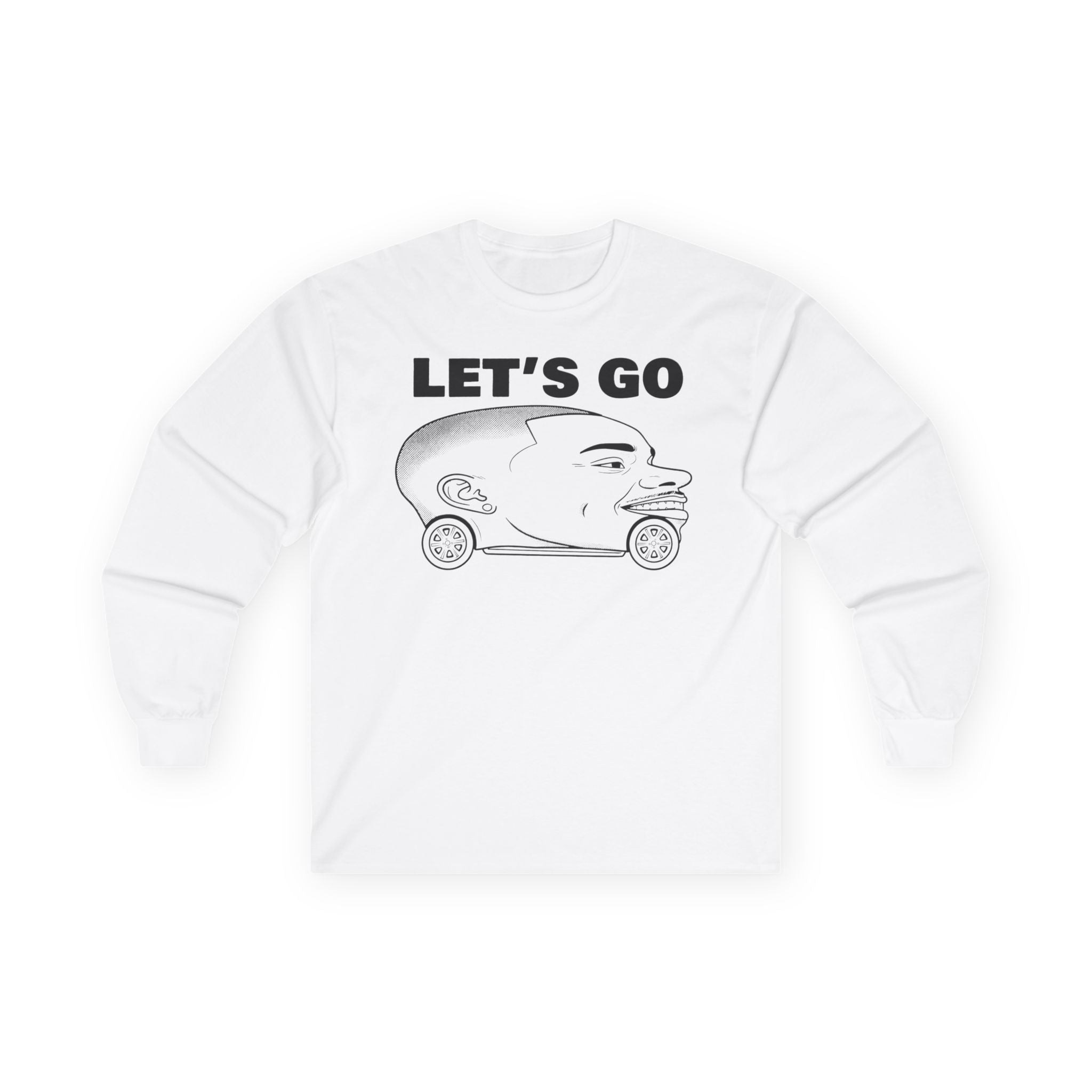 "Let's Go" Funny Meme Men/Unisex Graphic Long Sleeve T-Shirt