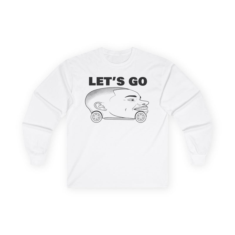 "Let's Go" Funny Meme Men/Unisex Graphic Long Sleeve T-Shirt