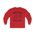 "What Are You? An Idiot Sandwich!" Funny Meme Men/Unisex Graphic Long Sleeve T-Shirt