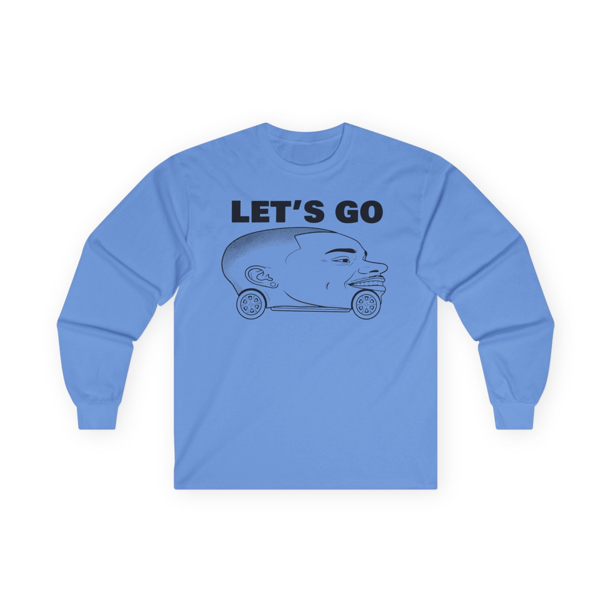 "Let's Go" Funny Meme Men/Unisex Graphic Long Sleeve T-Shirt