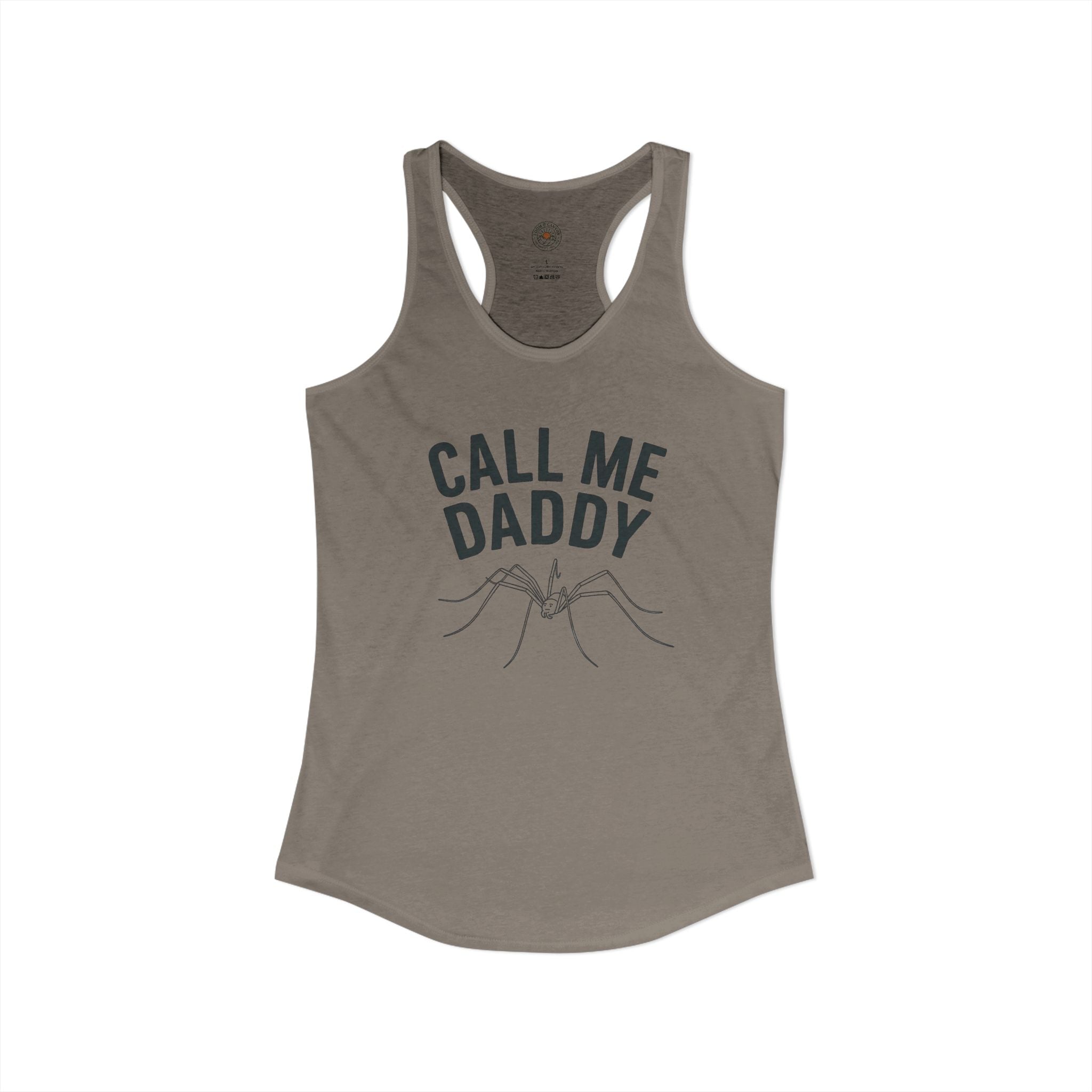 "Call Me Daddy" Funny Meme Women's Graphic Racerback Tank