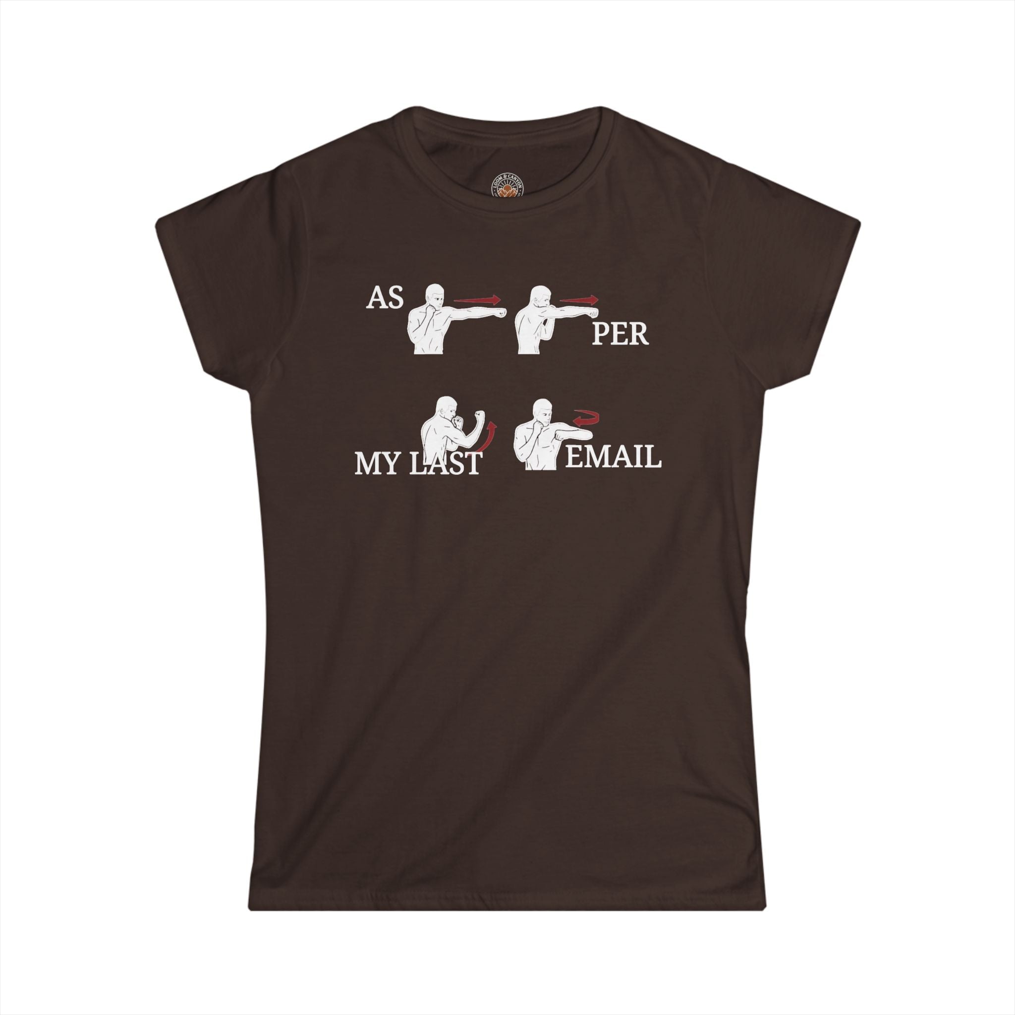 "As Per My Last Email" Funny Meme Women's Graphic T-Shirt