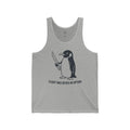 “Flight Was Never An Option” Funny Meme Men/Unisex Graphic Tank