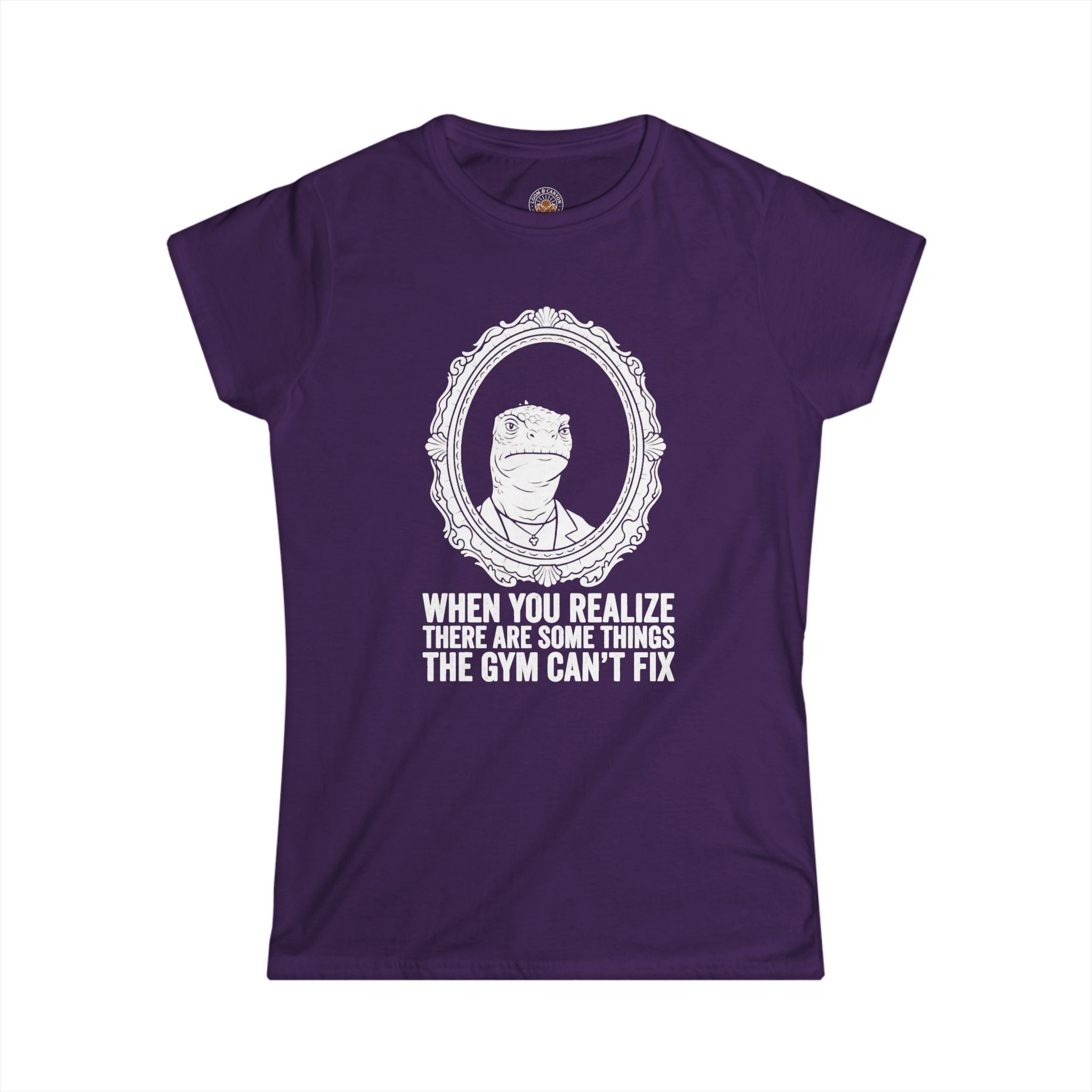 "There Are Some Things The Gym Can't Fix" Funny Meme Women's Graphic T-Shirt