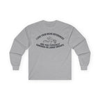 “Are You Typically Ignored In Large Groups” Funny Meme Men/Unisex Graphic Long Sleeve T-Shirt