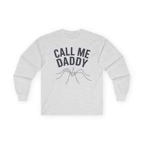 "Call Me Daddy" Funny Meme Men/Unisex Graphic Long Sleeve T-Shirt
