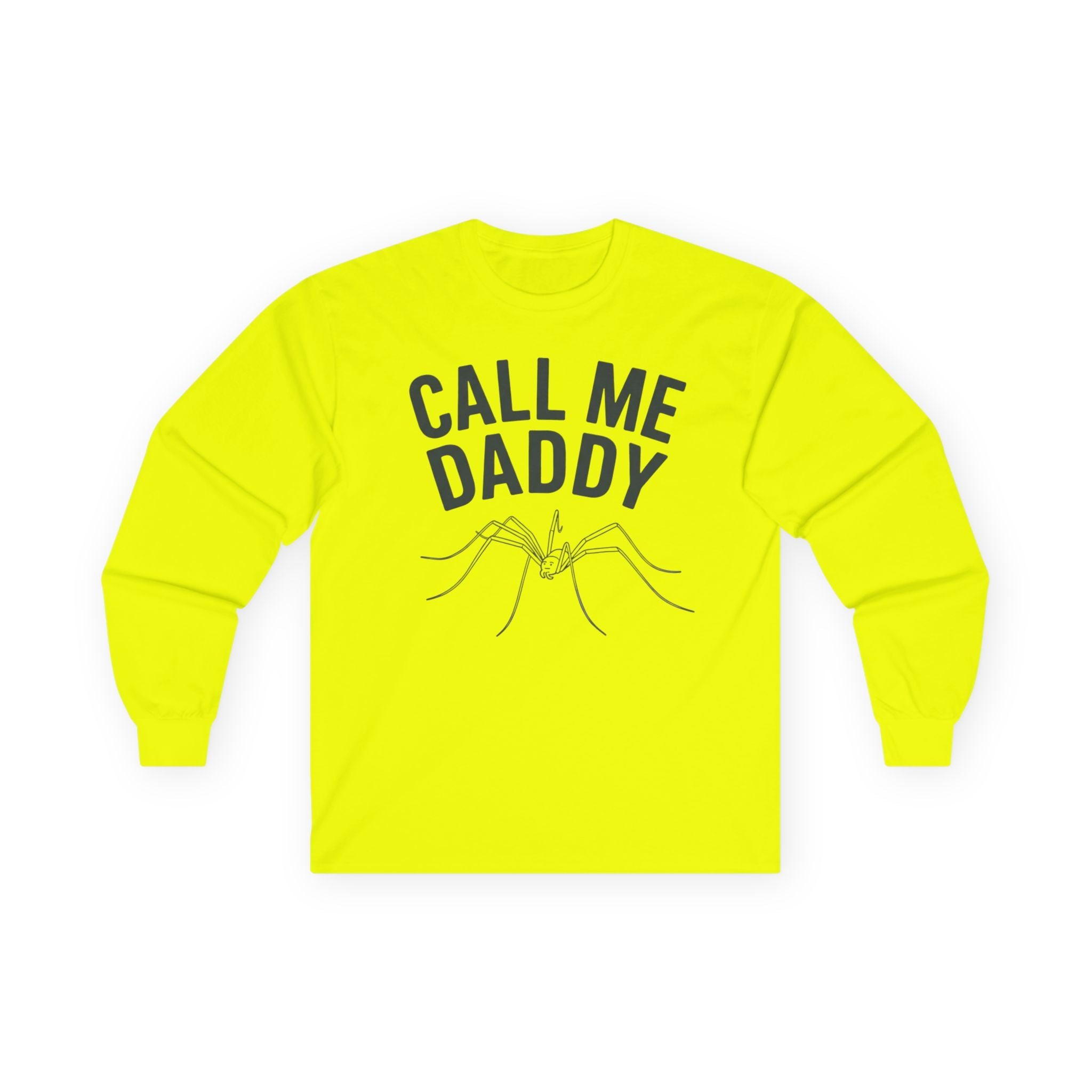 "Call Me Daddy" Funny Meme Men/Unisex Graphic Long Sleeve T-Shirt
