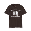 "Damn, Might Have To Call in Thicc Today" Funny Meme Men/Unisex Graphic T-Shirt