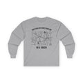 "OnlyFans Or Something IDK I'm A Virgin" Funny Meme Men/Unisex Graphic Long Sleeve T-Shirt