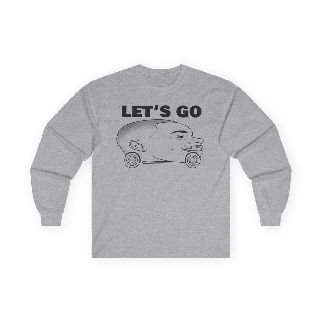 "Let's Go" Funny Meme Men/Unisex Graphic Long Sleeve T-Shirt
