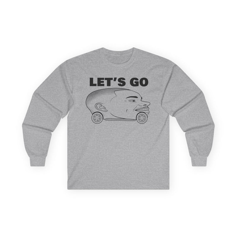 "Let's Go" Funny Meme Men/Unisex Graphic Long Sleeve T-Shirt