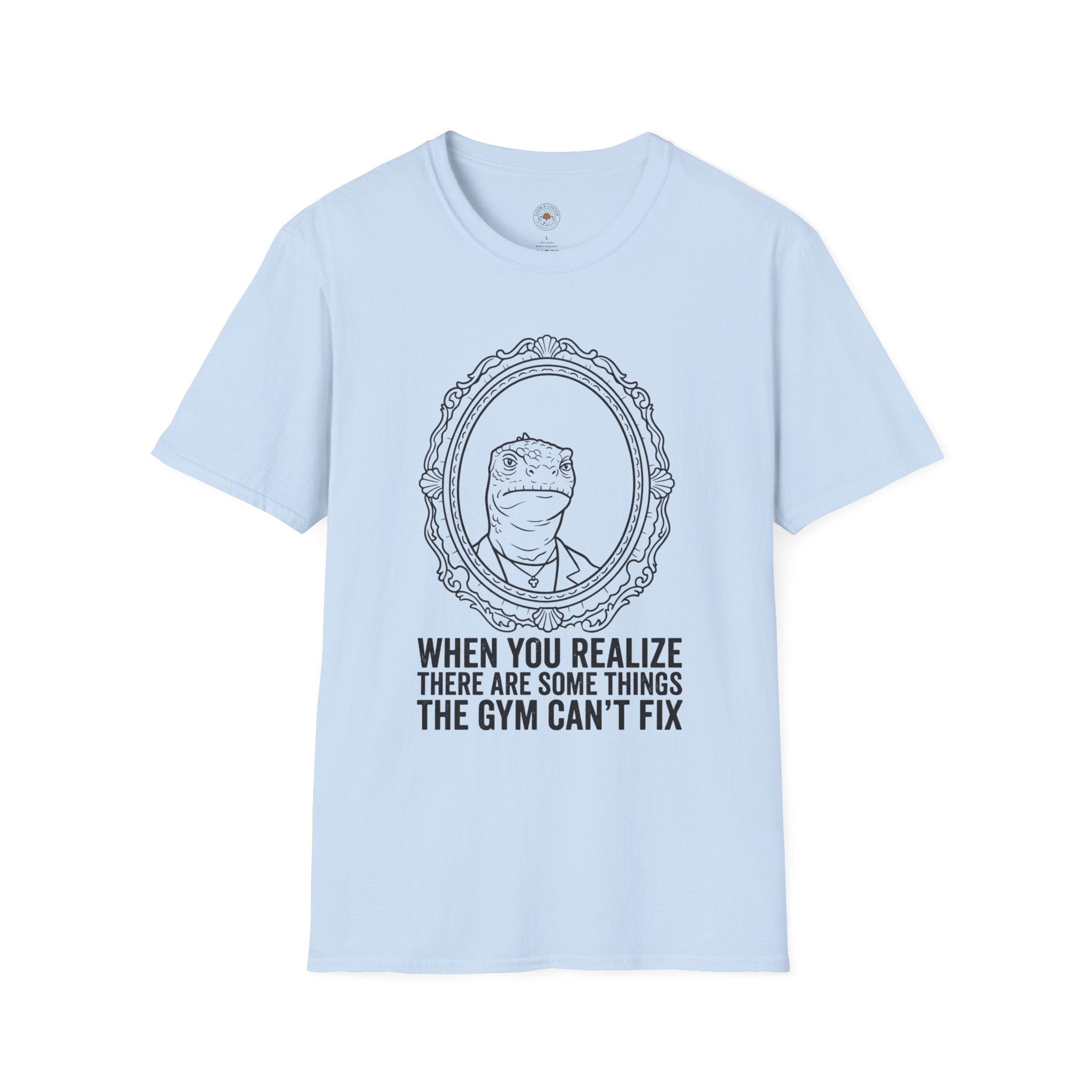 "There Are Some Things The Gym Can't Fix" Funny Meme Men/Unisex Graphic T-Shirt
