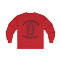 "I'd Fight A Bear For You" Funny Meme Men/Unisex Graphic Long Sleeve T-Shirt