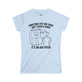 "Sometimes The Side Chick Ain't Even A Chick" Funny Meme Women's Graphic T-Shirt