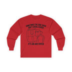 "Sometimes The Side Chick Ain't Even A Chick" Funny Meme Men/Unisex Long Sleeve T-Shirt