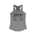 "Let's Go" Funny Meme Women's Graphic Racerback Tank