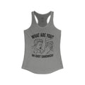 "What Are You? An Idiot Sandwich!" Funny Meme Women's Graphic Racerback Tank