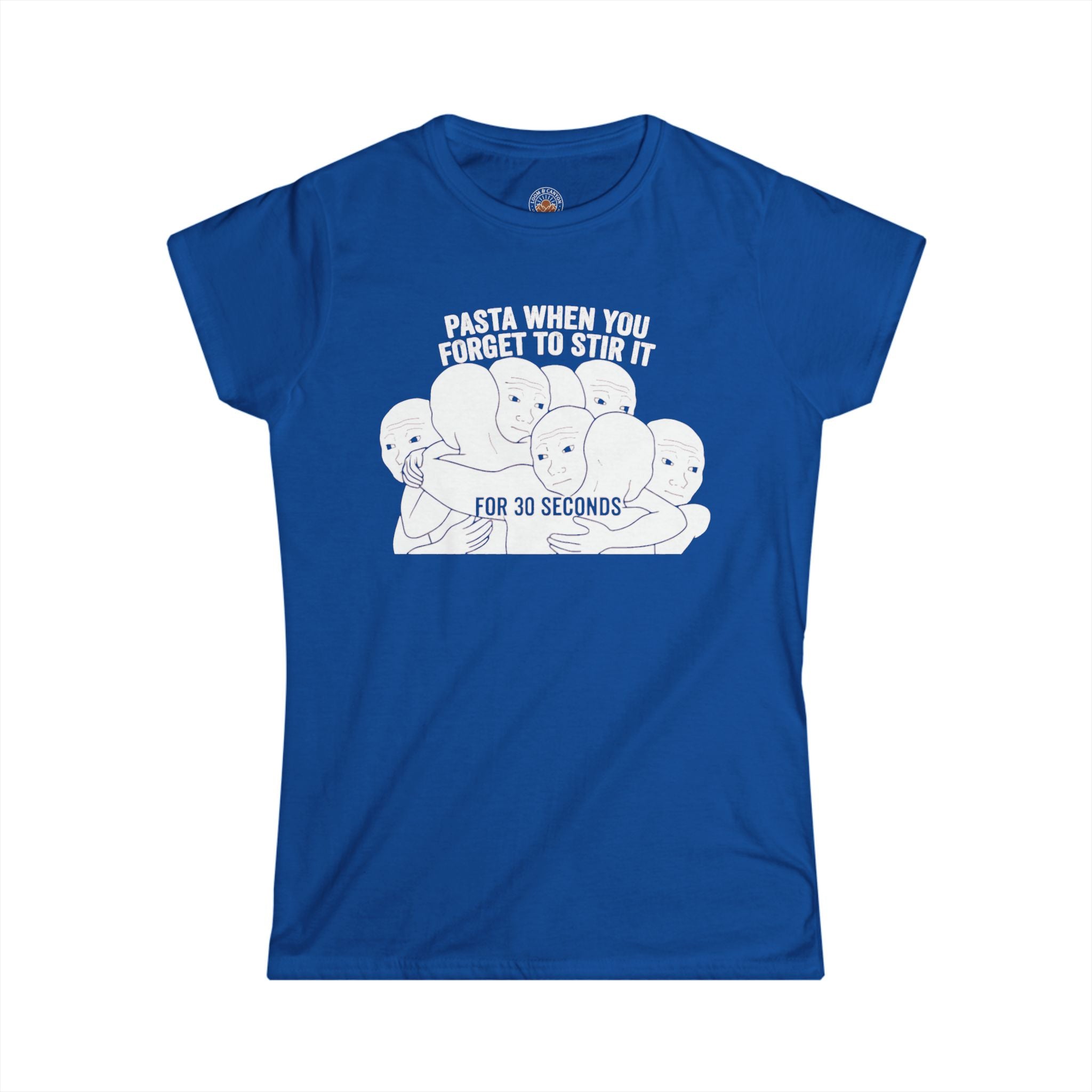 "Pasta When You Forget To Stir It For 30 Seconds" Funny Meme Women's Graphic T-Shirt