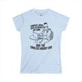 "Computa, When Does The Infinite Joy Come" Funny Meme Women's Graphic T-Shirt
