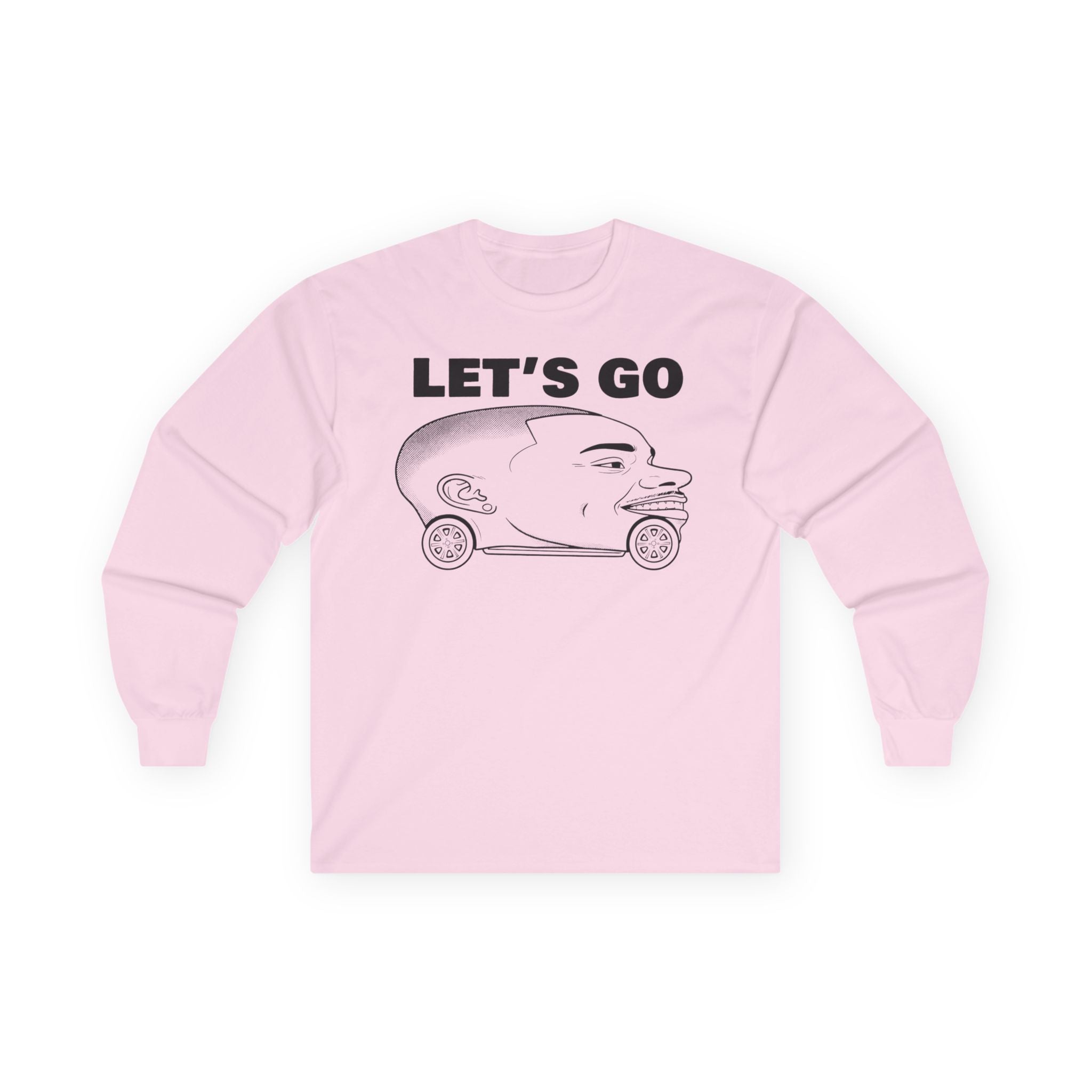 "Let's Go" Funny Meme Men/Unisex Graphic Long Sleeve T-Shirt