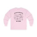 "OnlyFans Or Something IDK I'm A Virgin" Funny Meme Men/Unisex Graphic Long Sleeve T-Shirt
