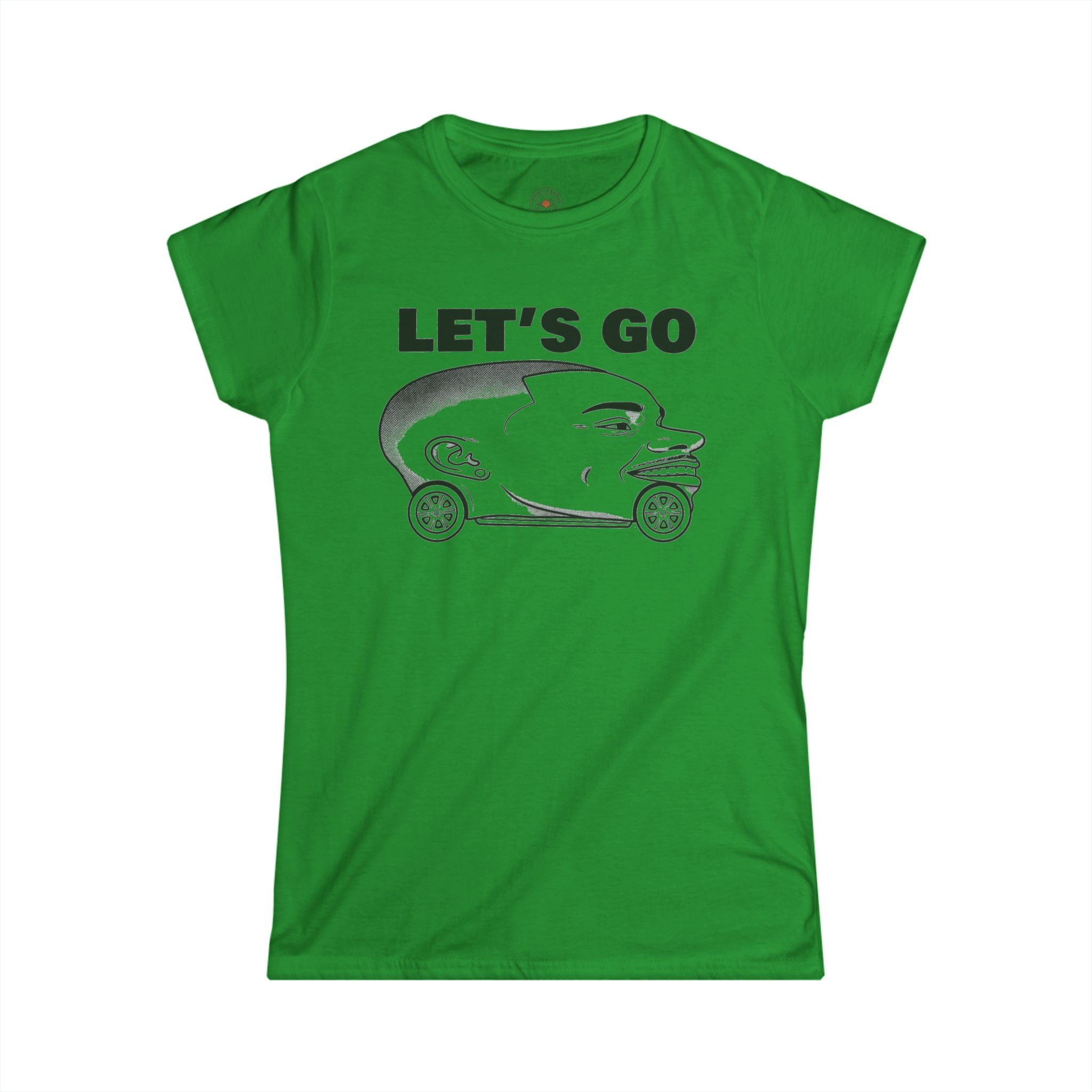 "Let's Go" Funny Meme Women's Graphic T-Shirt