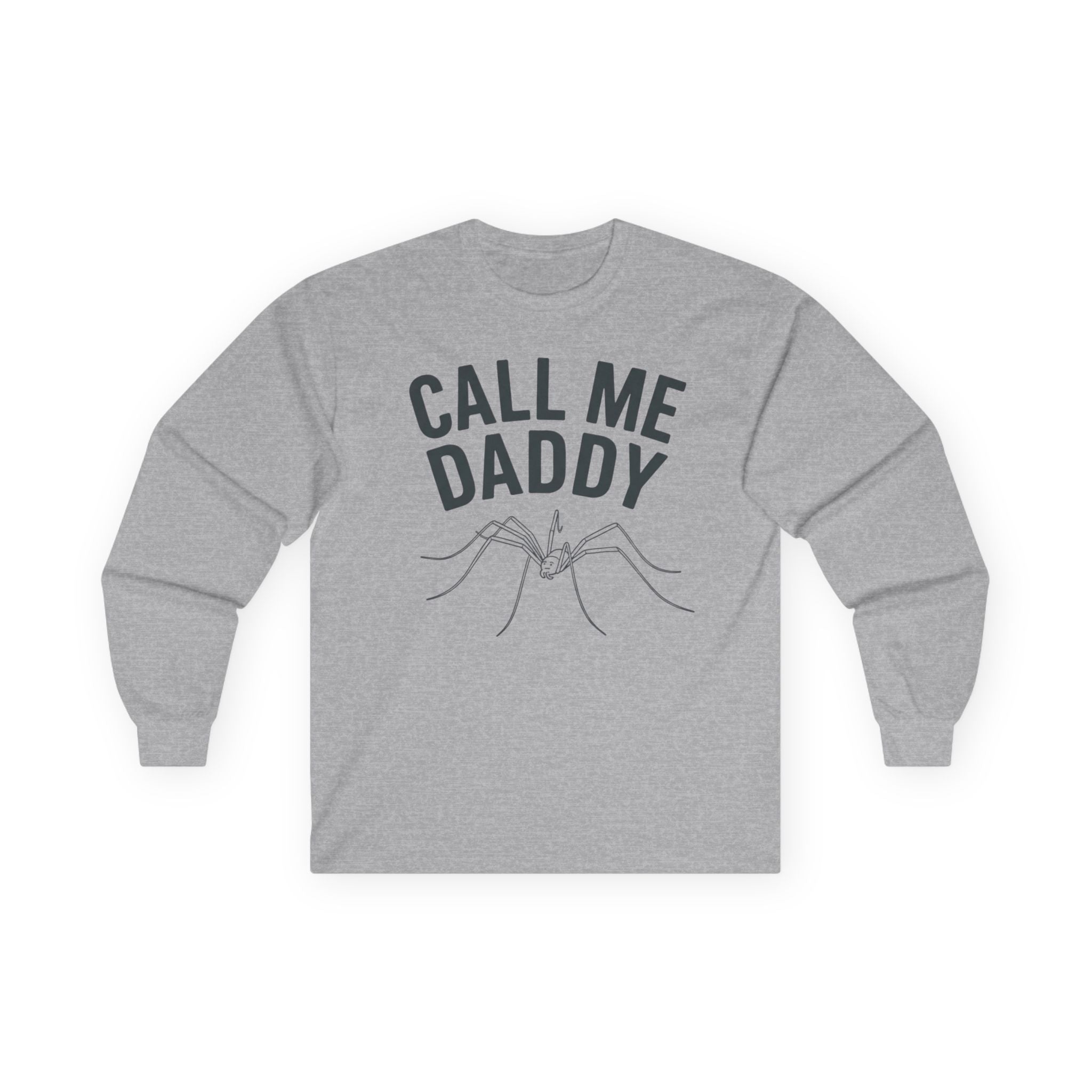 "Call Me Daddy" Funny Meme Men/Unisex Graphic Long Sleeve T-Shirt