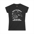 "When You Drunk AF" Funny Meme Women's Graphic T-Shirt
