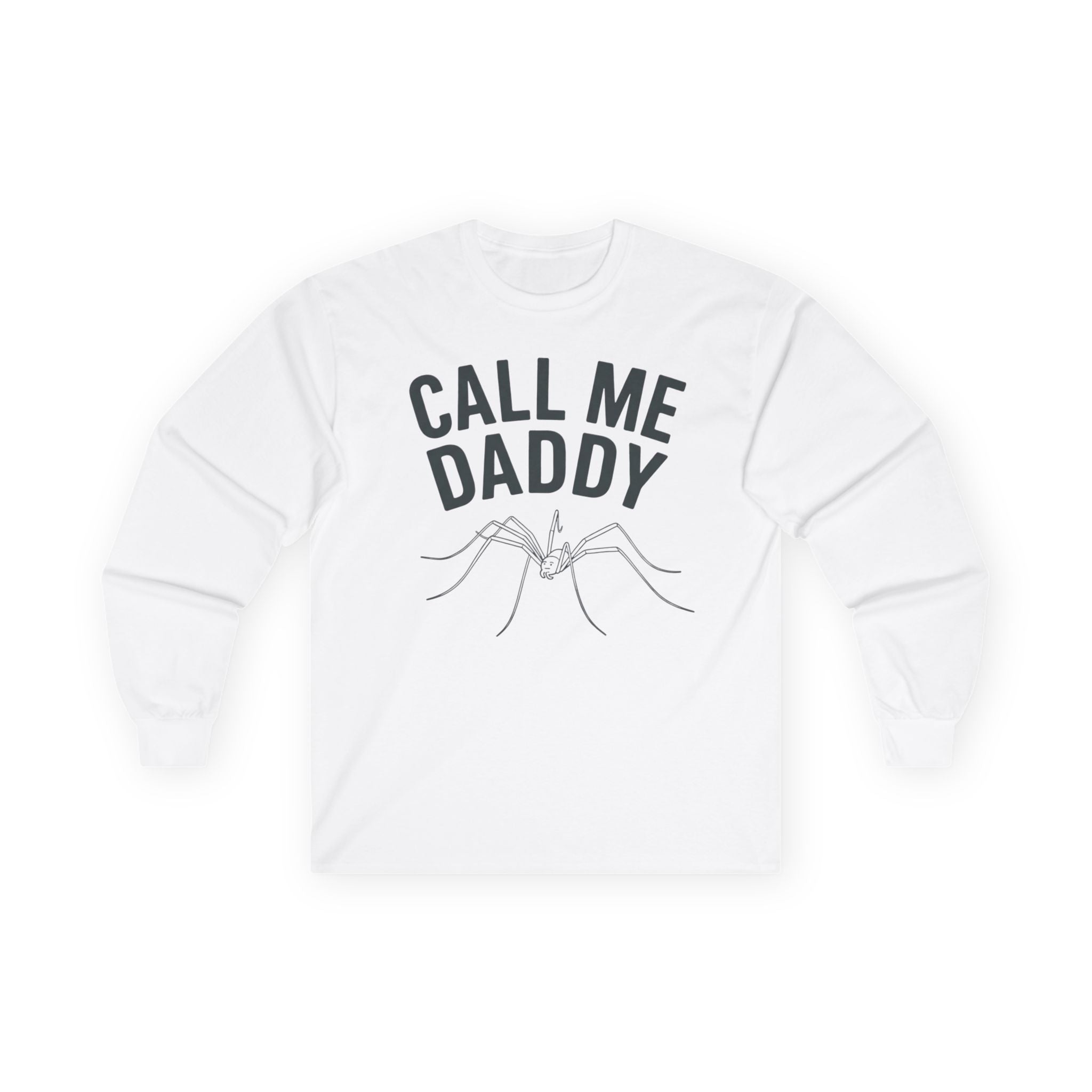 "Call Me Daddy" Funny Meme Men/Unisex Graphic Long Sleeve T-Shirt