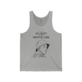 “All Quiet On The Frontal Lobe” Funny Meme Men/Unisex Graphic Tank
