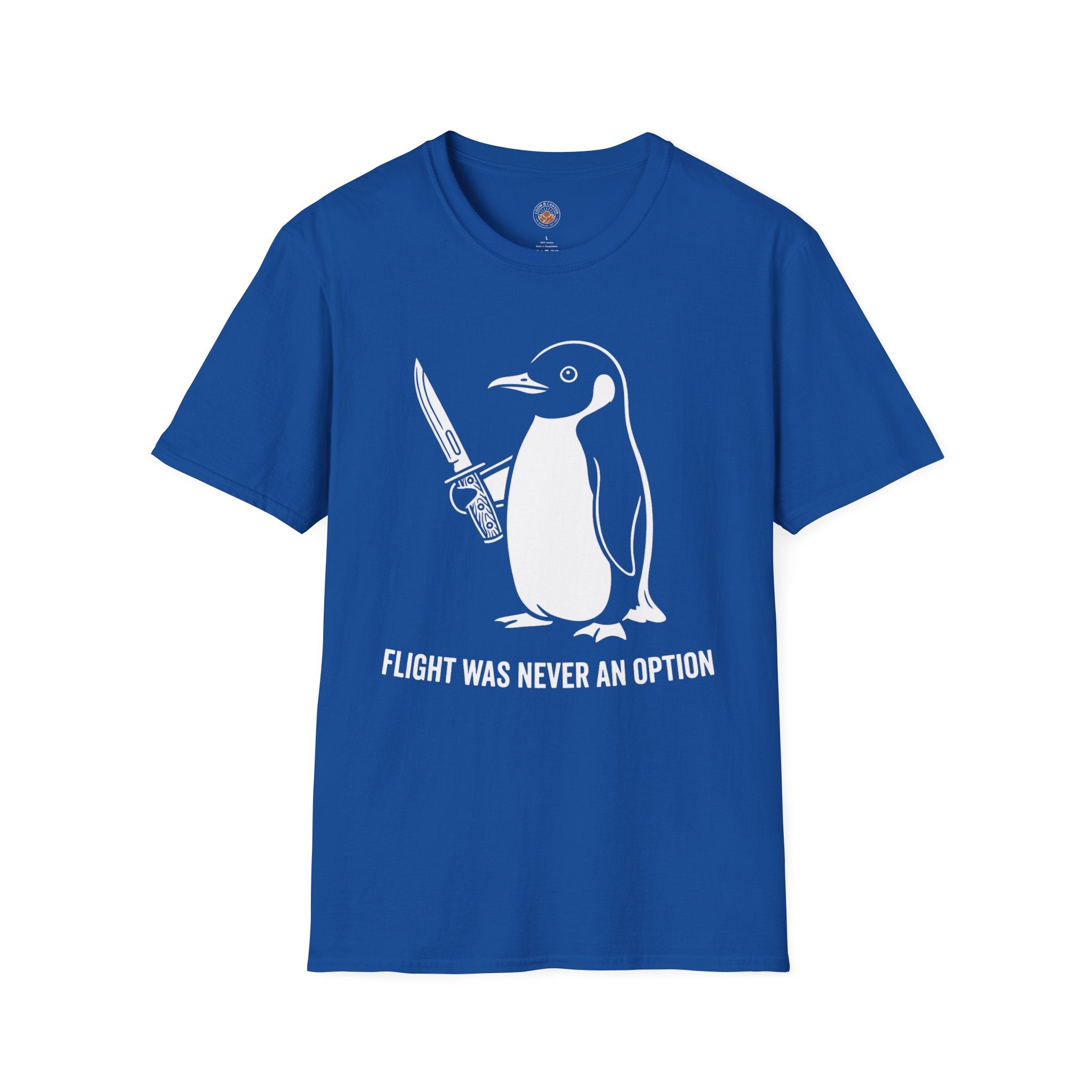 "Flight Was Never an Option" Funny Meme Men/Unisex Graphic T-Shirt