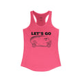 "Let's Go" Funny Meme Women's Graphic Racerback Tank