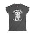 "I'd Fight A Bear For You" Funny Meme Women's Graphic T-Shirt