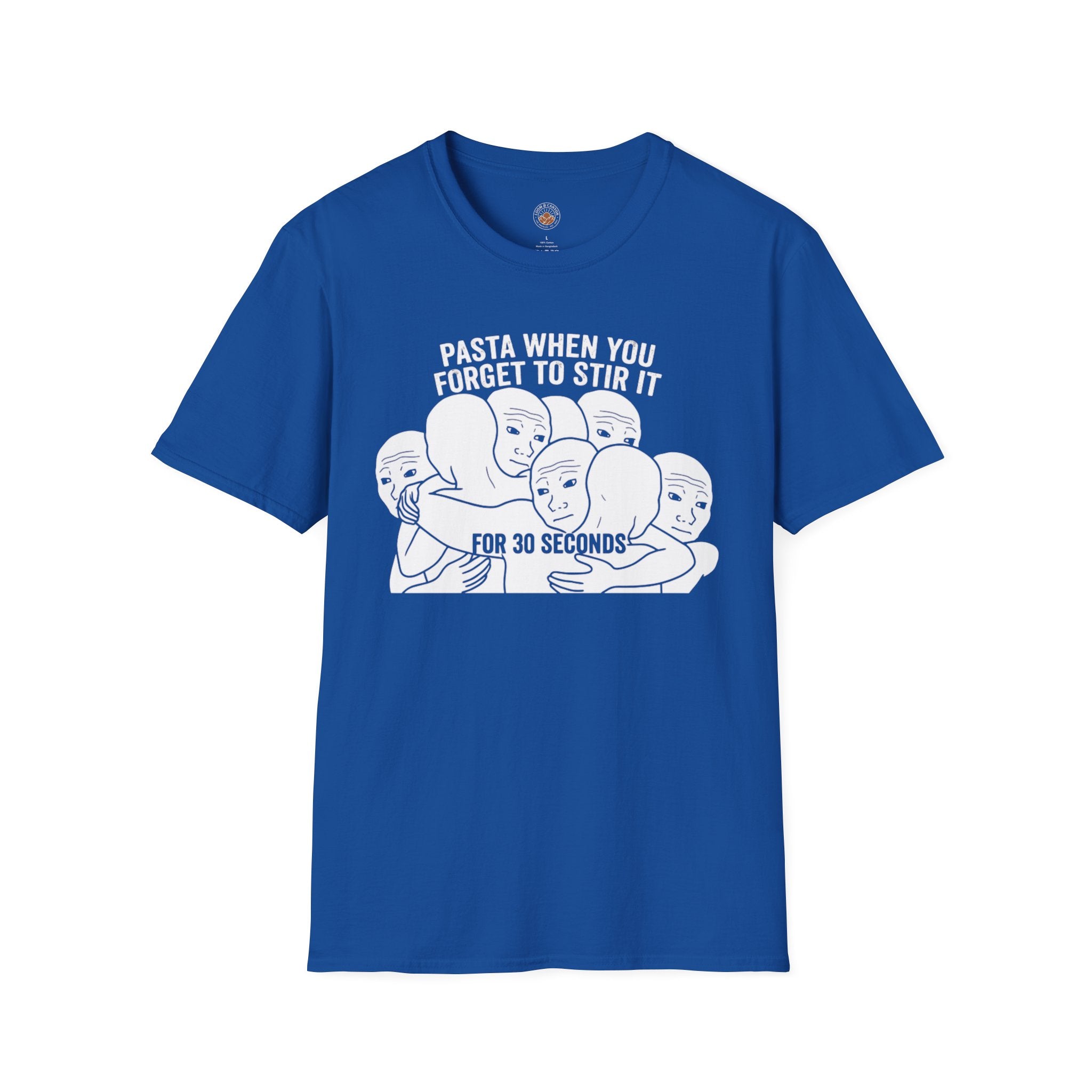 "Pasta When You Forget to Stir It" Funny Meme Men/Unisex Graphic T-Shirt